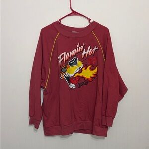 Cheetos “Flamin’ Hot” Chester Cheetah Sweatshirt – XXL